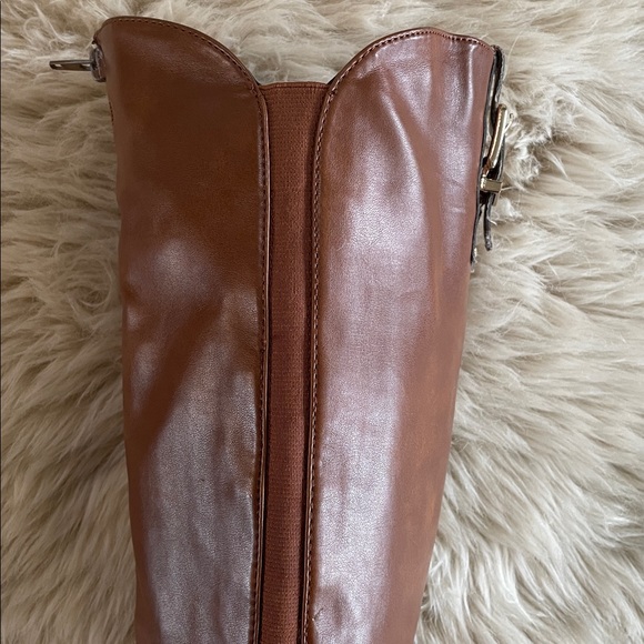 Brown Calf Height Riding Boots - Picture 9 of 9